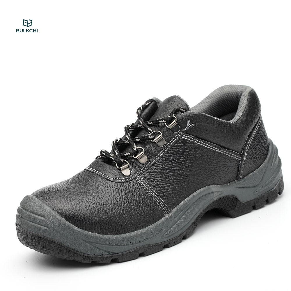 Black athletic safety shoes Steel Toe Safety Shoes