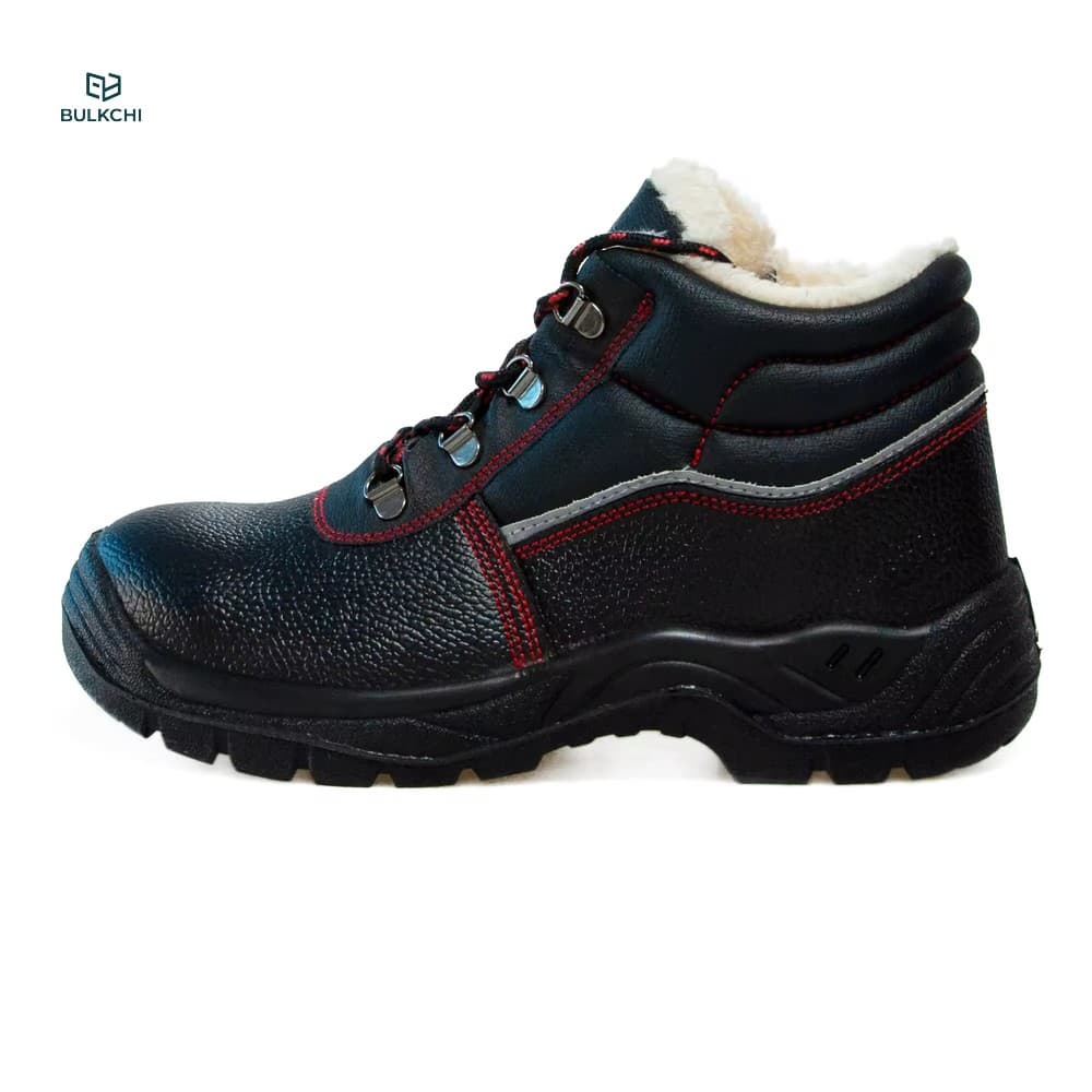 durable safety shoes for heavy duty Mid Cut Steel Toe Work Shoes