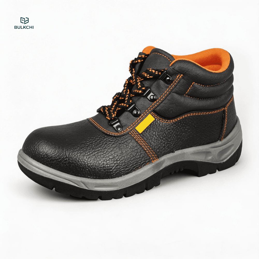 Functional footwear for warehouse logistics Mid Cut Steel Toe Work Shoes
