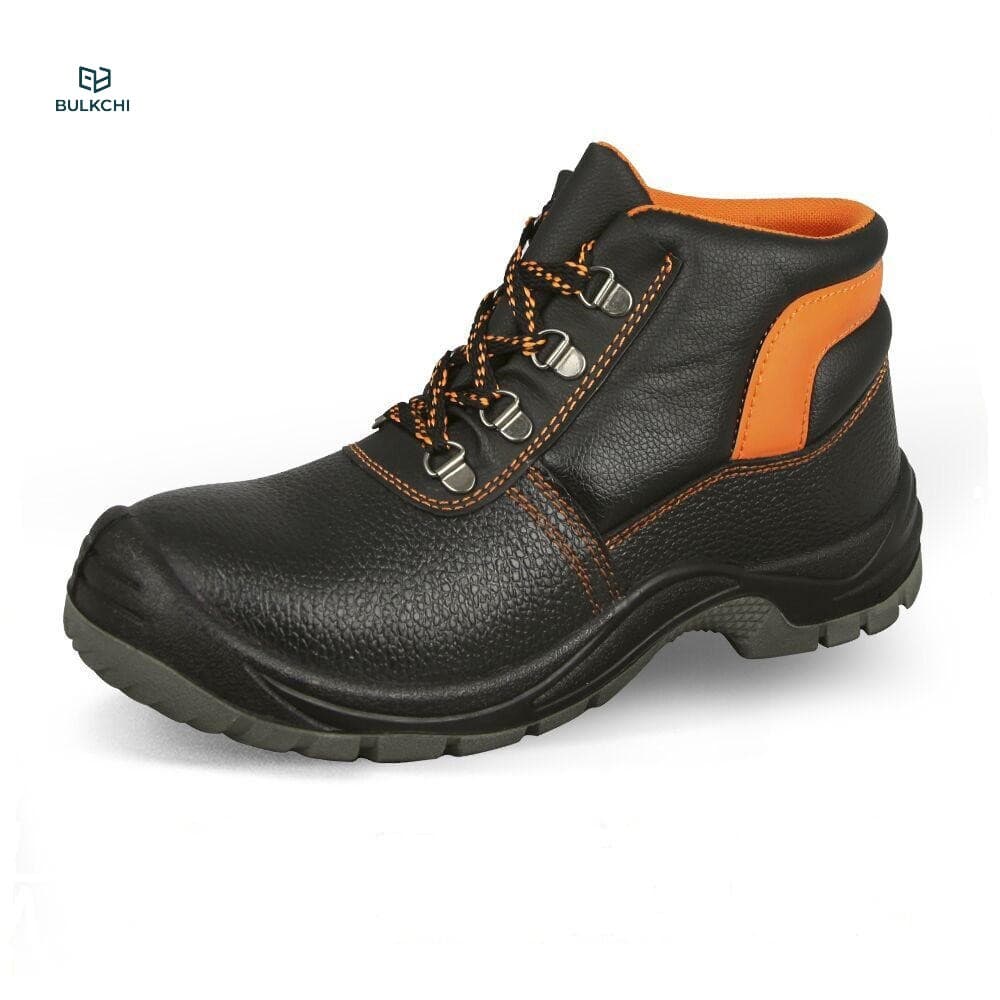 Functional orthopedic work shoes Mid Cut Steel Toe Work Shoes