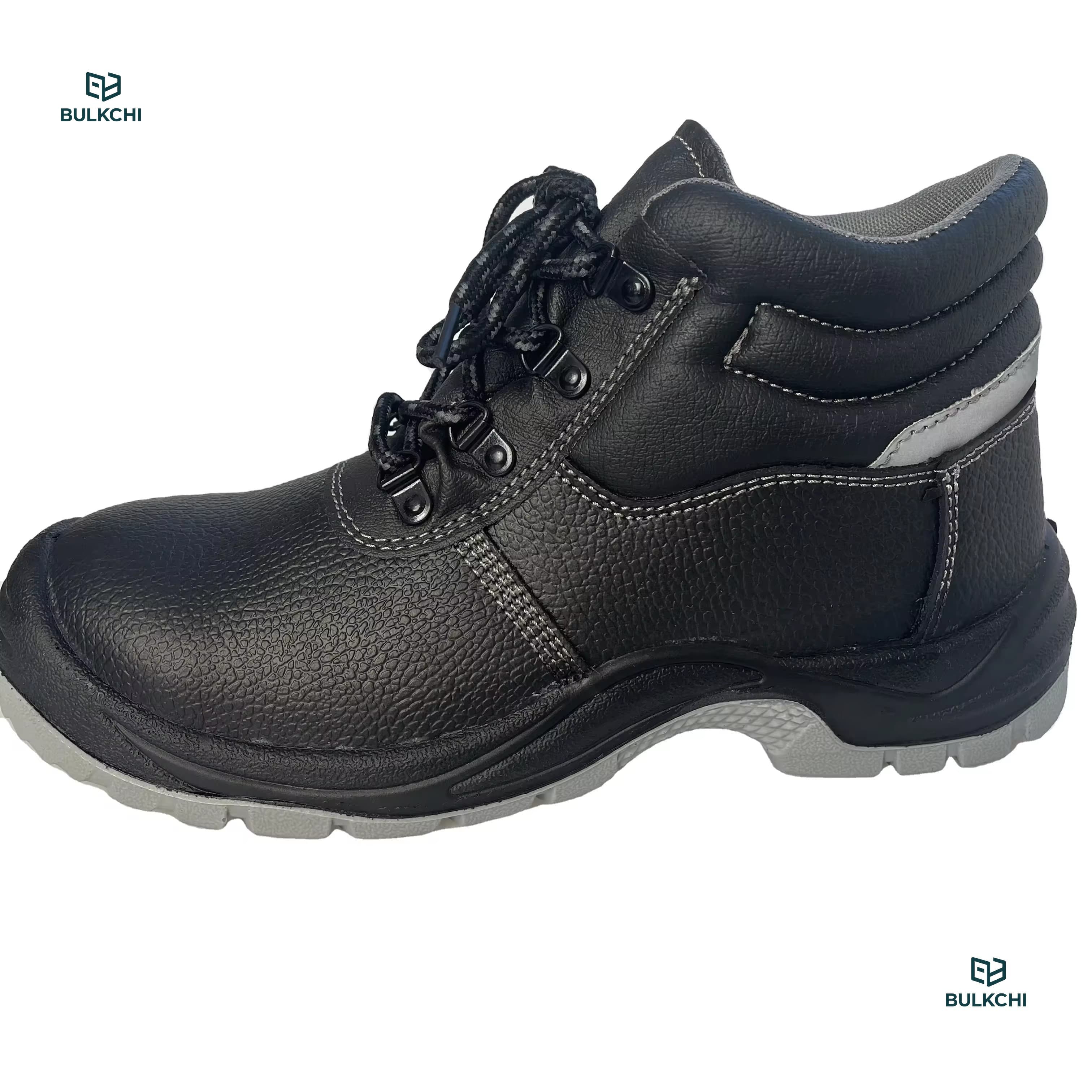 lightweight breathable safety shoes for summer Mid Cut Steel Toe Work Shoes