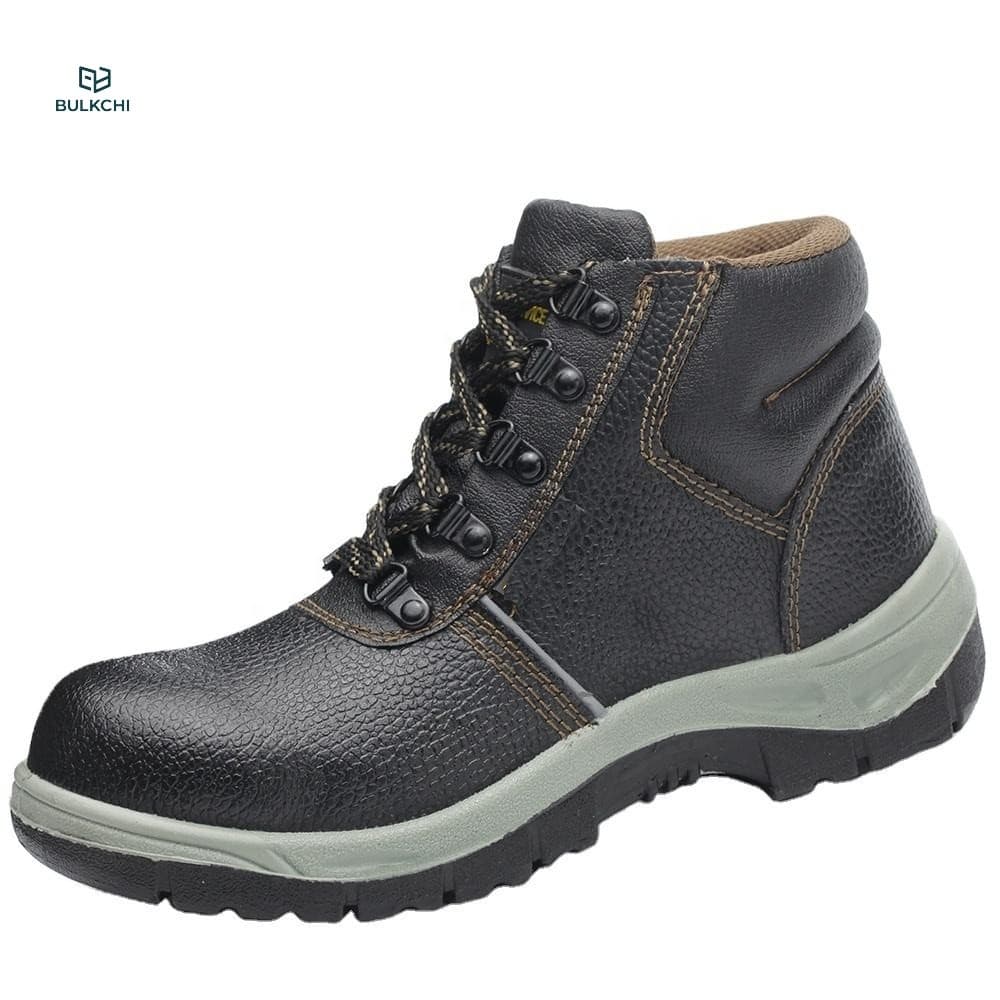 oil resistant safety shoes Mid Cut Steel Toe Work Shoes