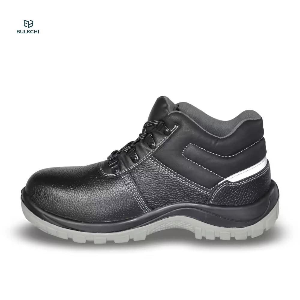 Orthotic work footwear Mid Cut Steel Toe Work Shoes