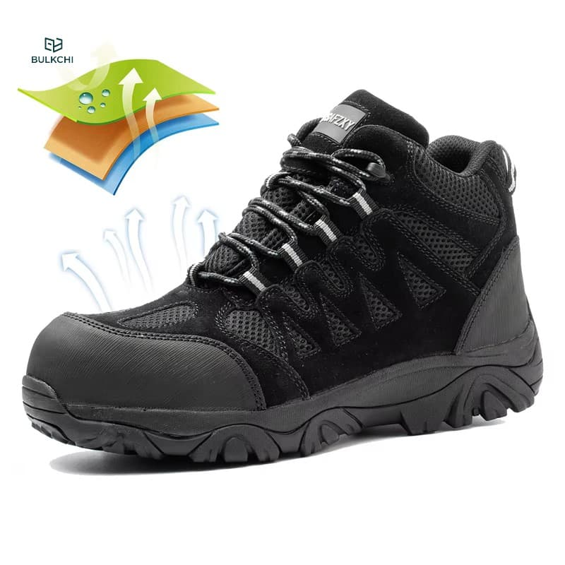 Waterproof steel toe work boots Cement RB EVA Safety Shoes